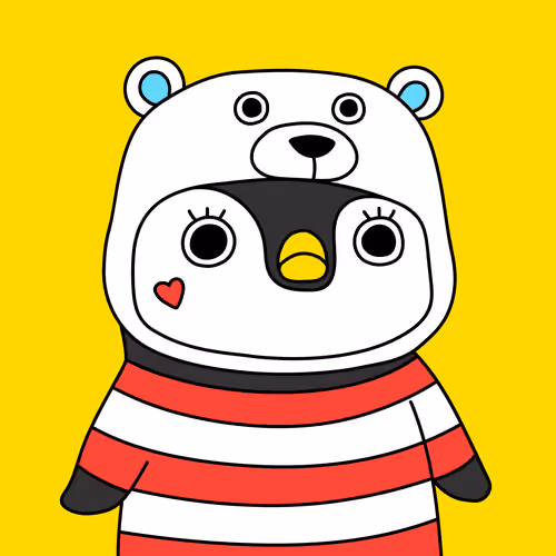 Party Penguin #8643