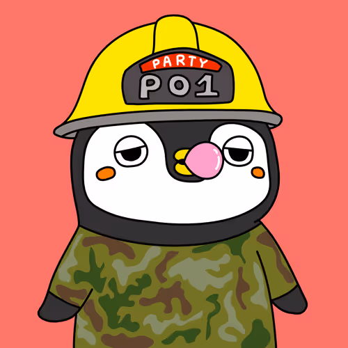 Party Penguin #2638