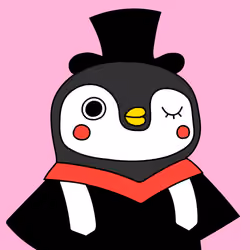 Party Penguin #7885