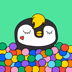Party Penguin #1639