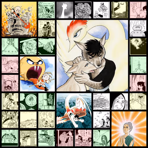 From The Fragments Of Tezuka Osamu Generative Art