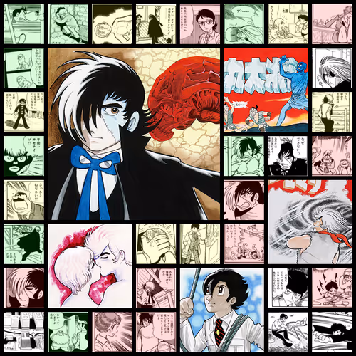 From The Fragments Of Tezuka Osamu Generative Art