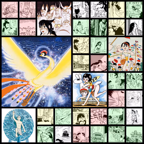 From The Fragments Of Tezuka Osamu Generative Art
