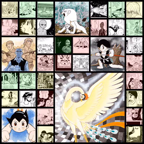 From The Fragments Of Tezuka Osamu Generative Art