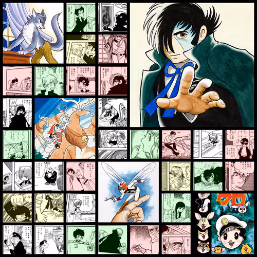 From The Fragments Of Tezuka Osamu Generative Art