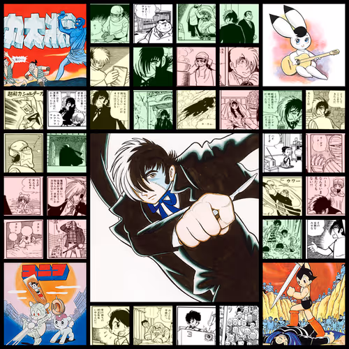 From The Fragments Of Tezuka Osamu Generative Art