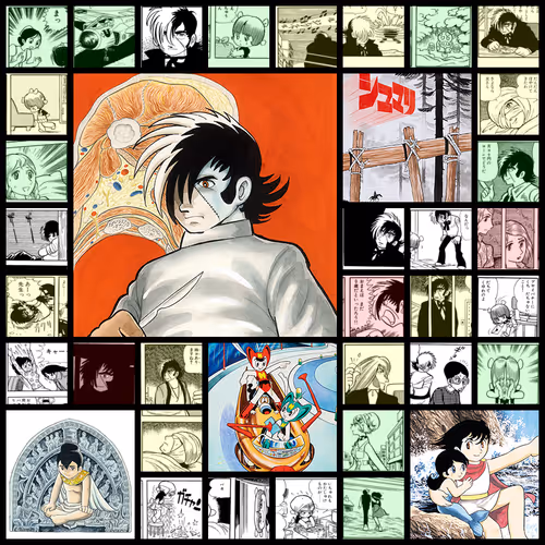 From The Fragments Of Tezuka Osamu Generative Art