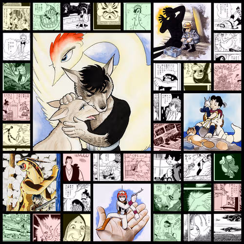 From The Fragments Of Tezuka Osamu Generative Art