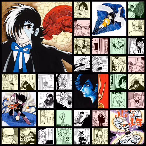 From The Fragments Of Tezuka Osamu Generative Art
