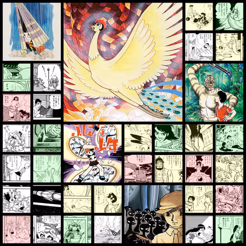 From The Fragments Of Tezuka Osamu Generative Art