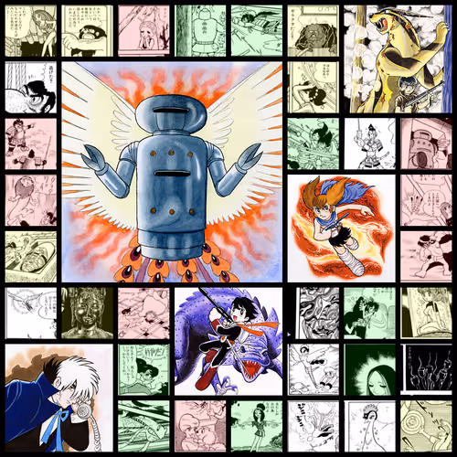 From The Fragments Of Tezuka Osamu Generative Art