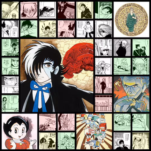 From The Fragments Of Tezuka Osamu Generative Art