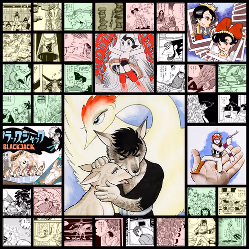 From The Fragments Of Tezuka Osamu Generative Art