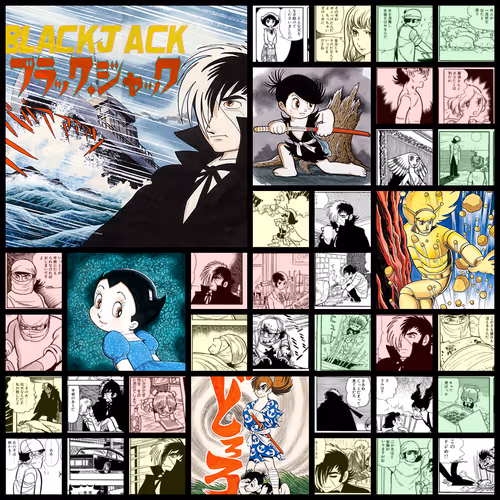From The Fragments Of Tezuka Osamu Generative Art