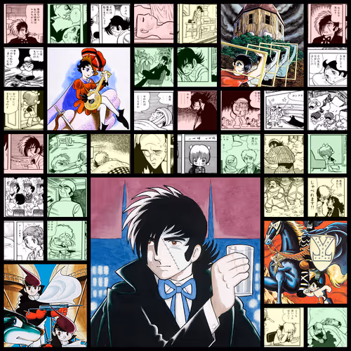From The Fragments Of Tezuka Osamu Generative Art