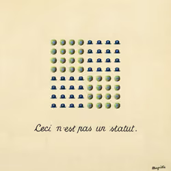 Magritte Checks #1100