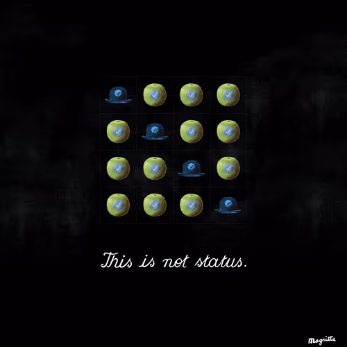 Magritte Checks #3827