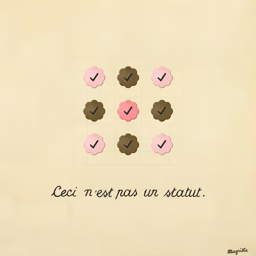 Magritte Checks #3075