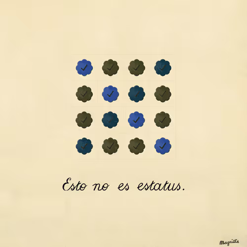 Magritte Checks #1967