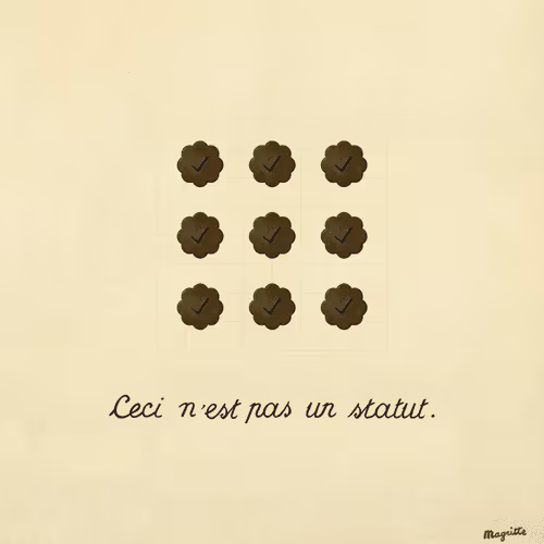 Magritte Checks #48