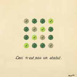Magritte Checks #5907