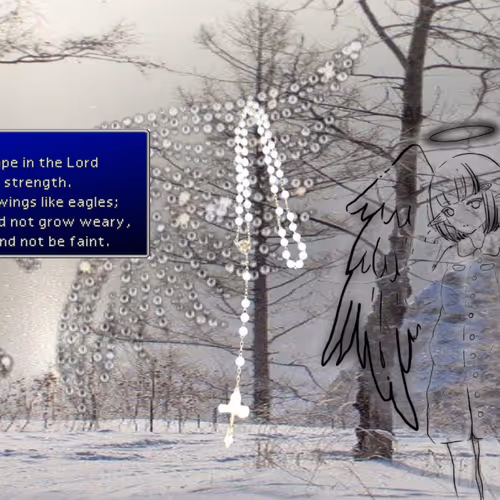 Snow Melts Into Spring Because God Loves You