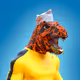 6929