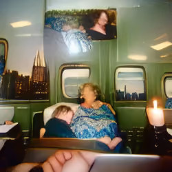 Dreaming of my mum and I on a train in New York four years after she passed away.
