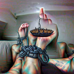 If you let them, they'll make you starve, then ship you in chains as a slave for trying to feed yourself.