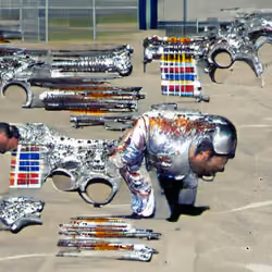 My grandfather conducted weapons testing for NASA.