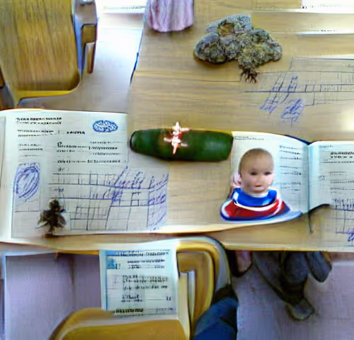 My great grandmother attended school in Russia.