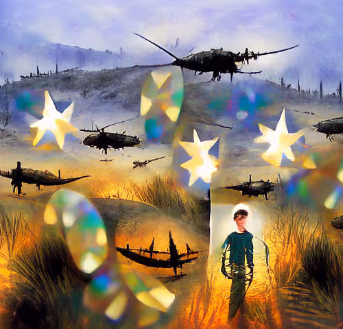 Stories of young men at war far away from their home.