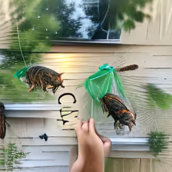 Catching cicadas