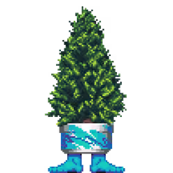Cedar Pine in Jazz Feet pot