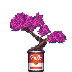 Azalea Bonsai in Classic Soup Can pot