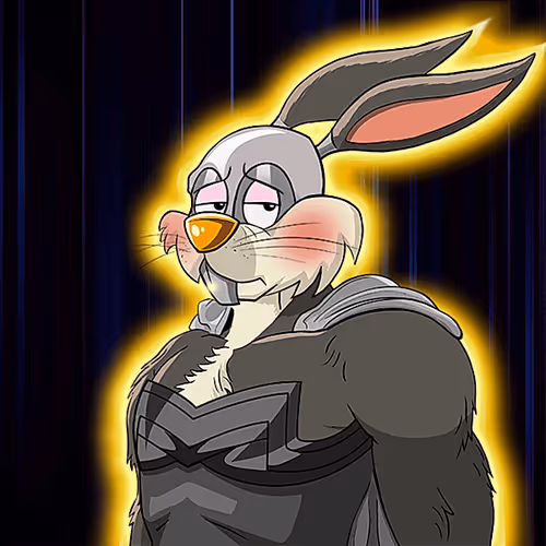 Dark Super Bunny #9978