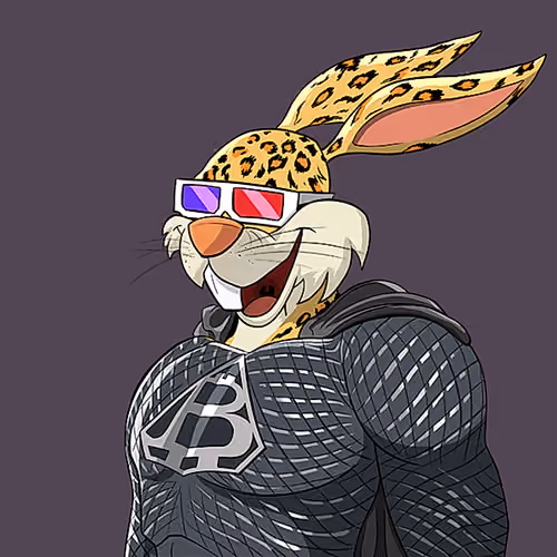 Dark Super Bunny #8185
