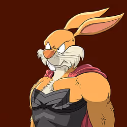 Dark Super Bunny #5021