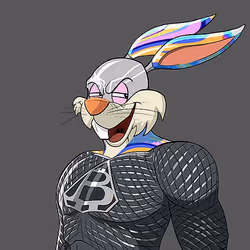 Dark Super Bunny #8250