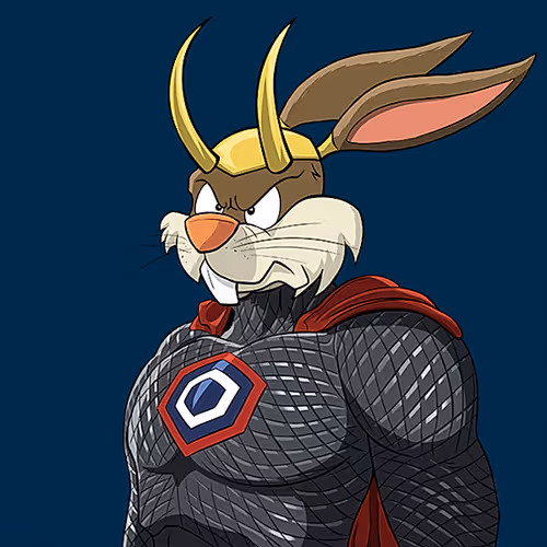 Dark Super Bunny #7378