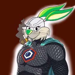 Dark Super Bunny #9285