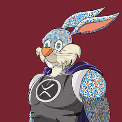 Dark Super Bunny #7933