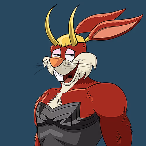 Dark Super Bunny #8731