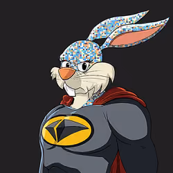 Dark Super Bunny #5172