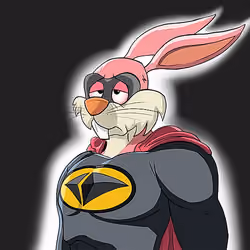Dark Super Bunny #9600