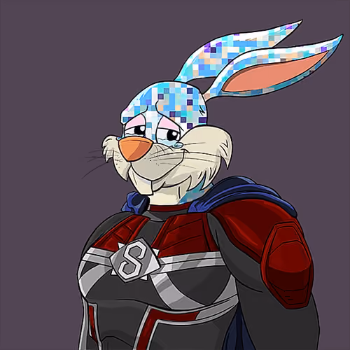 Dark Super Bunny #8310