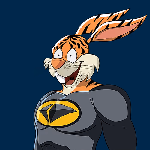 Dark Super Bunny #5808