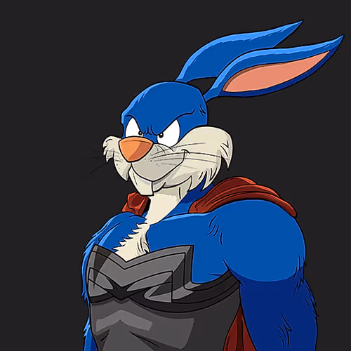 Dark Super Bunny #9967