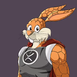 Dark Super Bunny #8179