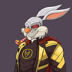 Dark Super Bunny #8411